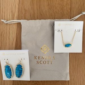 Kendra Scott necklace & earring set